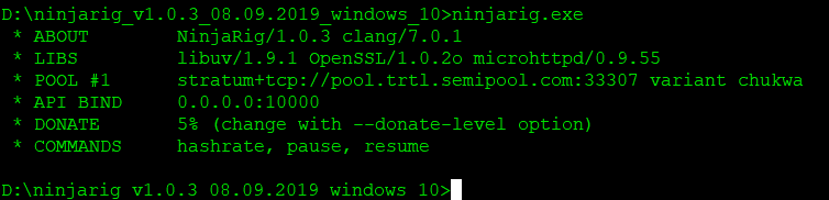 ninjarig-not-working