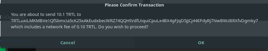 proton confirm send